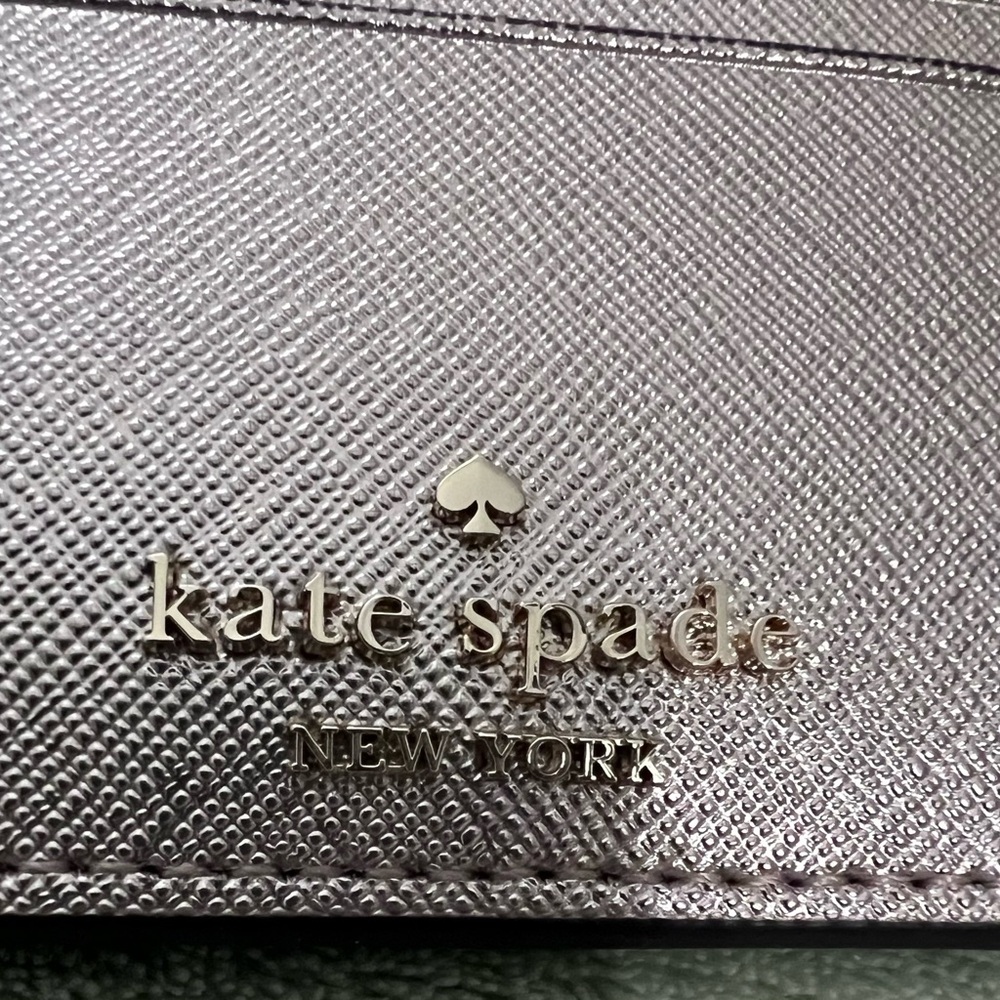Kate Spade ♠️ Glittering Gold Cardholder